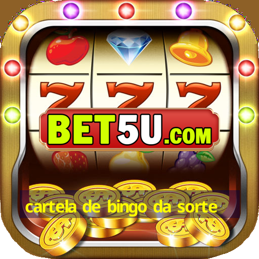 Cartela De Bingo Da Sorte IOS